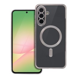 Чехол для Samsung A56 Electro Mag Cover совместимый с MagSafe титаново серый