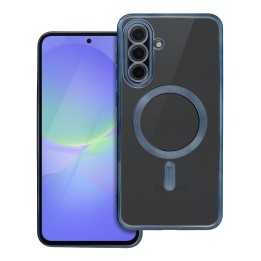 Чохол для Samsung A36 Electro Mag Cover сумісний з MagSafe титаново синій