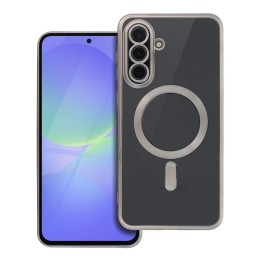 Case for Samsung A36 Electro Mag Cover compatible with MagSafe titanium grey