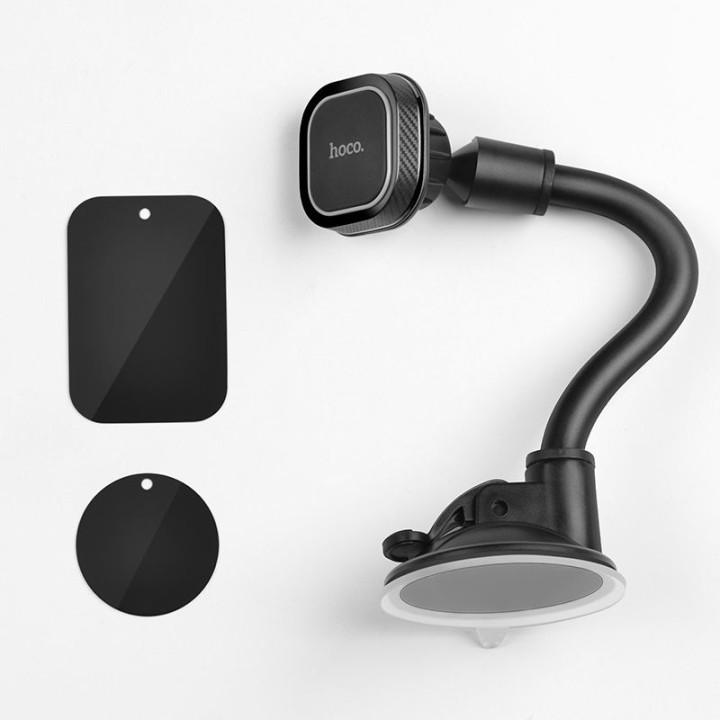 Phone holder for car magnetic Hoco for windscreen / dashboard CA55 black