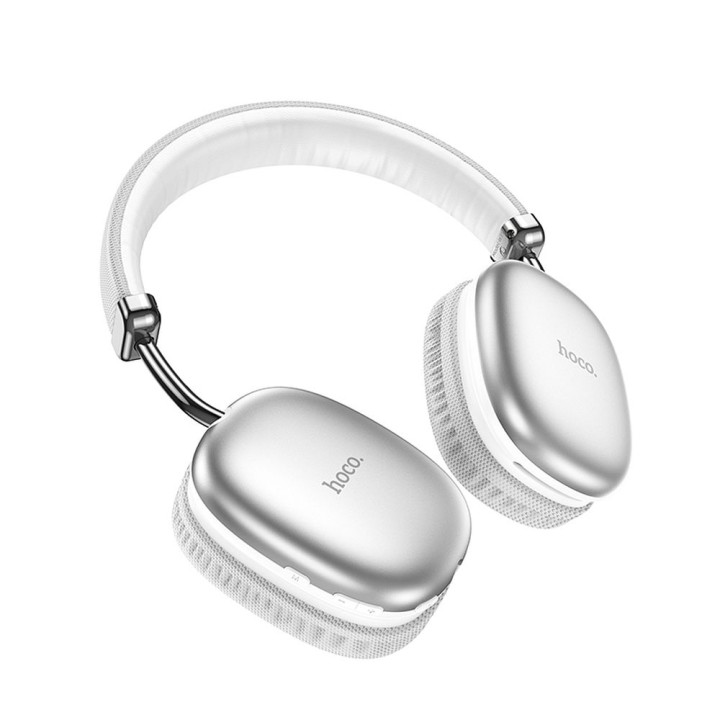 Wireless headphones on-ear Hoco W35 silver