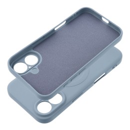 Case for Samsung S25 Silicone Mag Cover MagSafe compatible (camera protection) light blue