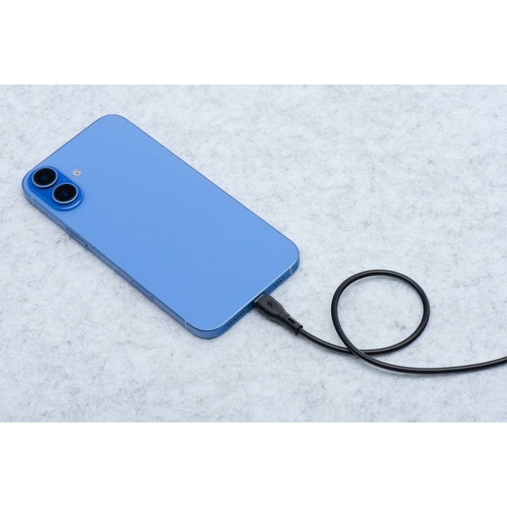 Кабель USB-C – USB-C Blue Star 3A 60W ECO 2 m PJ73-14-3 чорний