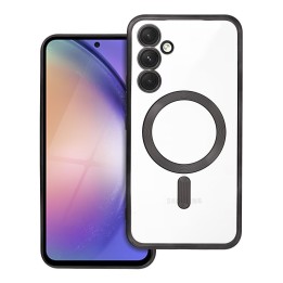 Чехол для Samsung A54 Electro Mag Cover совместимый с MagSafe черный