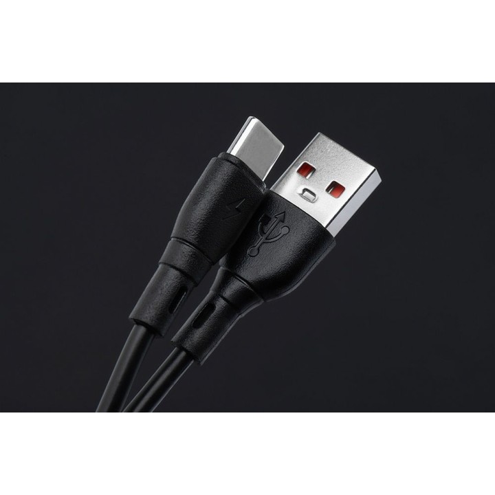 Кабель USB-A – USB-C Blue Star 3A 60W ECO 1 m PJ68-25-3 черный