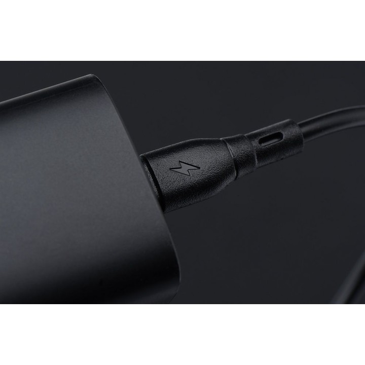 Kabel USB A do USB C Blue Star 3A 60W ECO 1 m PJ68-25-3 czarny