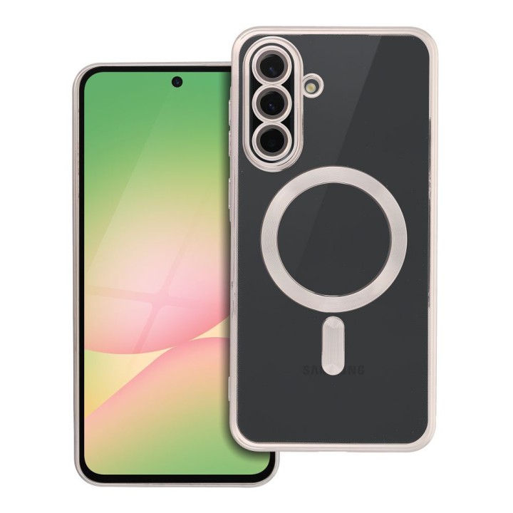 Case for Samsung A56 Electro Mag Cover MagSafe compatible titanium