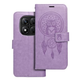 Flip case for Xiaomi Redmi NOTE 14 PRO 5G / 14 PRO PLUS 5G Mezzo Book dreamcatcher purple