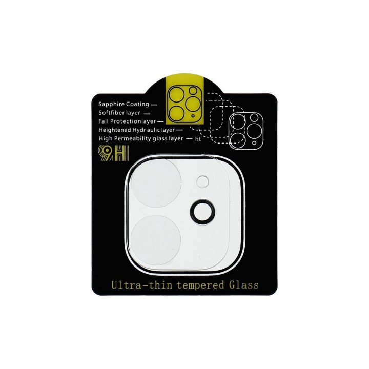Tempered glass 5D Full Glue for camera for iPhone 11 transparent