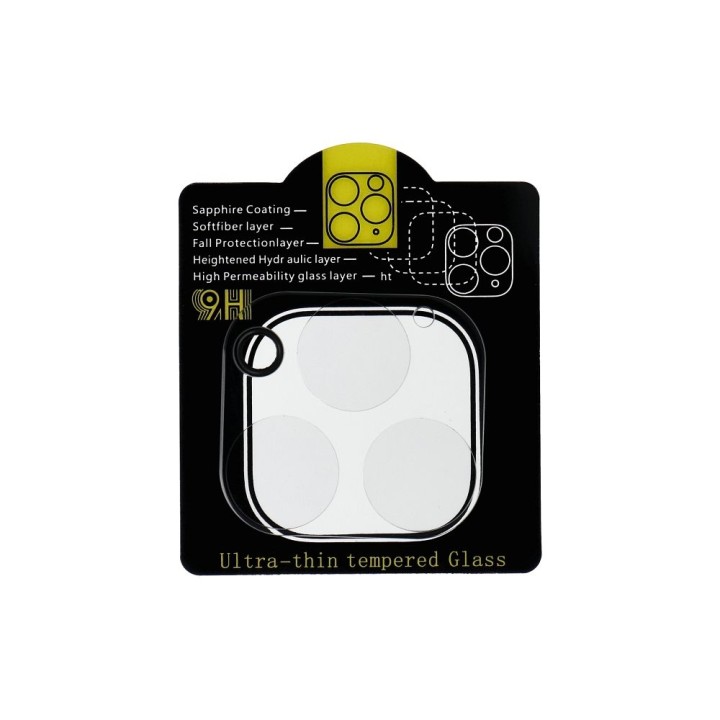 Tempered glass 5D Full Glue for camera for iPhone 12 PRO MAX transparent