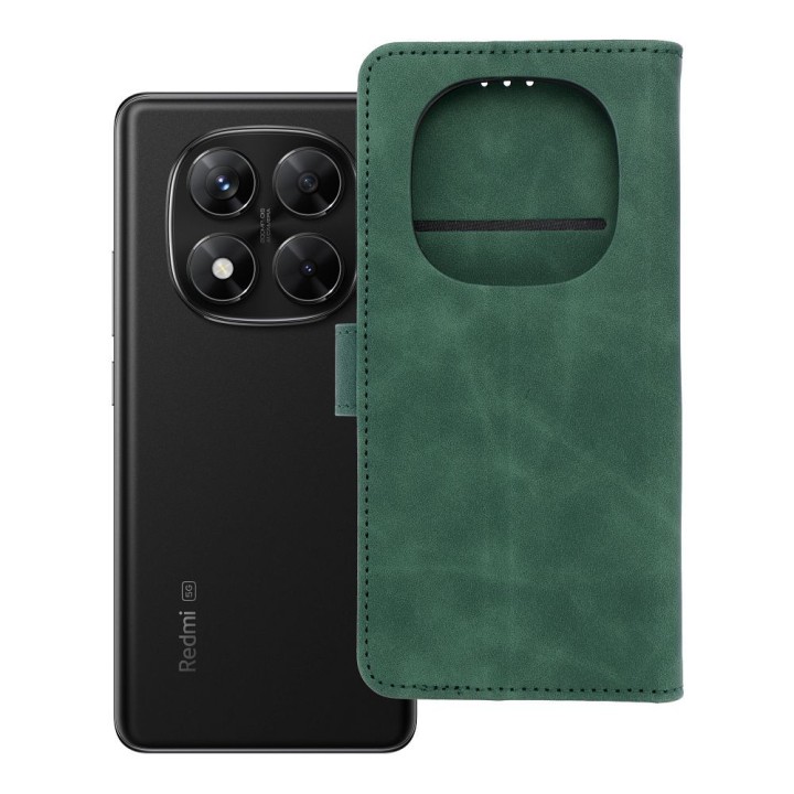 Чохол з клапаном для Xiaomi Redmi NOTE 14 PRO 5G / 14 PRO PLUS 5G Tender Book зелений