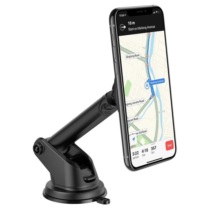 Magnetic car phone holder Hoco for windshield / dashboard CA67 black