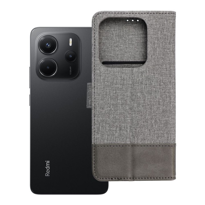 Flip case for Xiaomi Redmi Note 14 5G Gomma Book grey