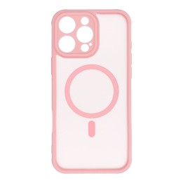 Case for iPhone 16 PRO MAX Full Matte Mag Cover MagSafe compatible light pink