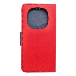 Flip case for Xiaomi Redmi NOTE 14 PRO 5G / 14 PRO PLUS 5G Fancy Book czerwono-granatowe