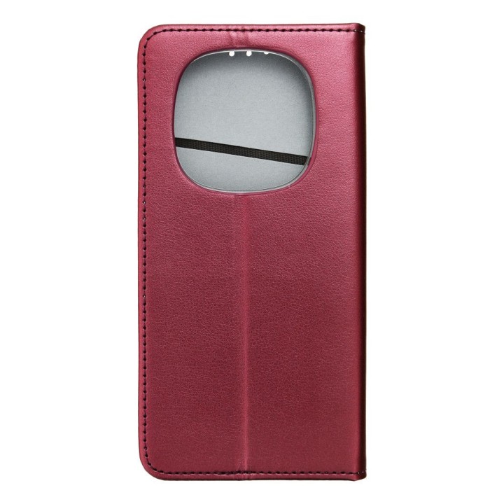 Flip case for Xiaomi Redmi NOTE 14 PRO 5G / 14 PRO PLUS 5G Smart Magneto burgundy