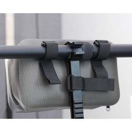Waterproof handlebar bag for bicycle / scooter with zipper FSBFB-674 blue