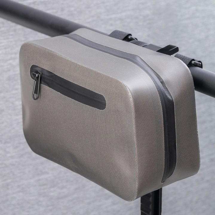 Waterproof handlebar bag for bicycle / scooter with zipper FSBFB-674 blue