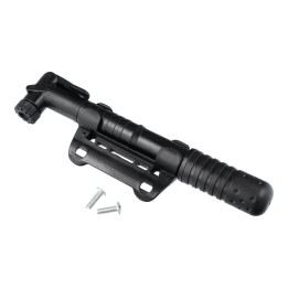 Mini pump with holder mounting for bike / scooter FSPMP-126 blue