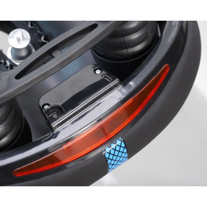Bicycle saddle with built-in light LED FSBSD-232-1 black