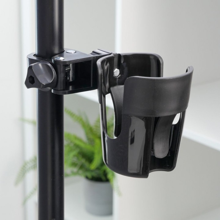 Water bottle holder with mounting kit FSCGE-105 black