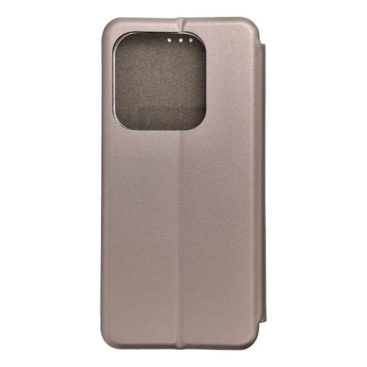 Чехол с клапаном для Xiaomi Redmi NOTE 14 5G Elegance Book стальной