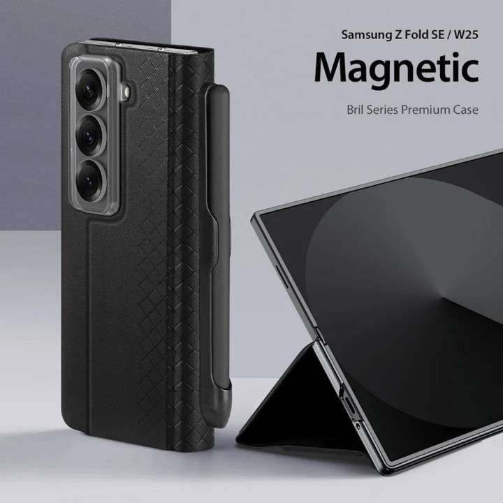 DUX DUCIS case BRIL with a stylus holder for SAMSUNG Z Fold SE/W25 black