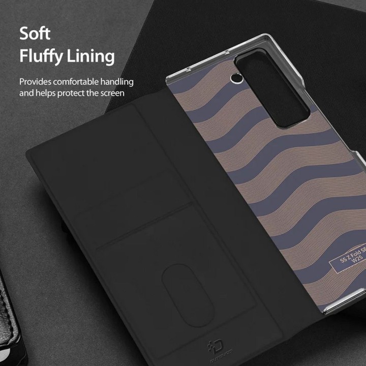 DUX DUCIS case BRIL with a stylus holder for SAMSUNG Z Fold SE/W25 black