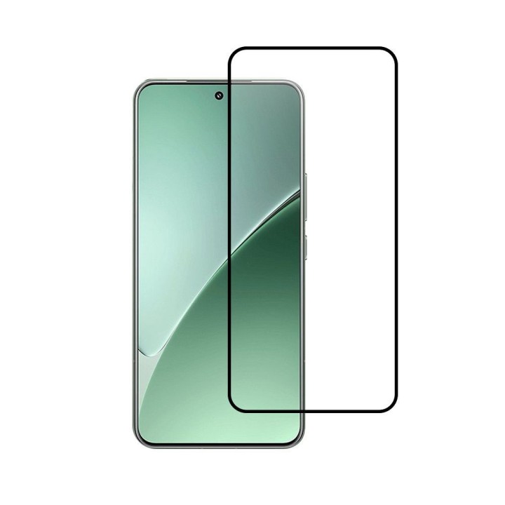 Tempered glass 5D for Xiaomi 15 PRO Blue Star black