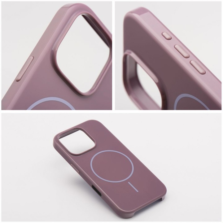Case for iPhone 16 PLUS Premium Glossy Mag Cover MagSafe compatible and Camera Control button purple