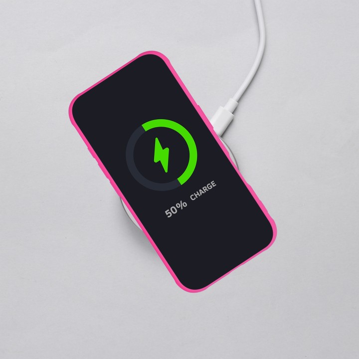 Case for iPhone 16 PRO MAX Full Matte Mag Cover compatible with MagSafe pink