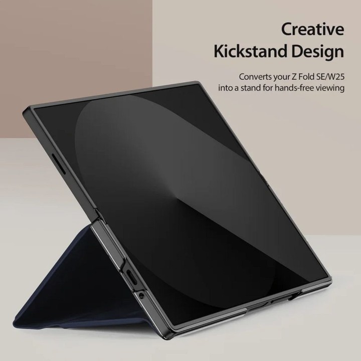 DUX DUCIS case BRIL with a stylus holder for SAMSUNG Z Fold SE/W25 blue