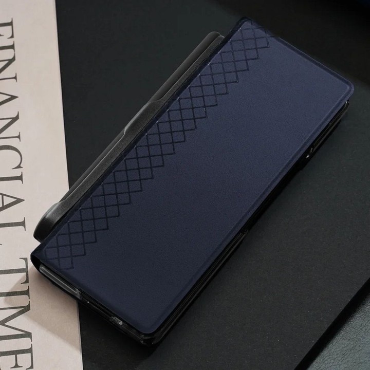 DUX DUCIS case BRIL with a stylus holder for SAMSUNG Z Fold SE/W25 blue