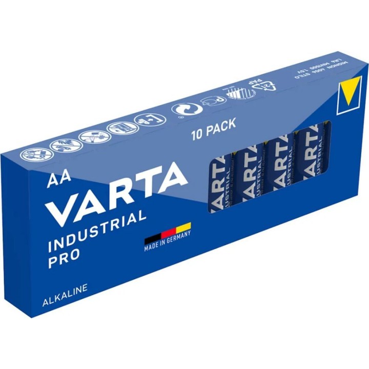 VARTA battery alkaline R6 (AA) Industrial Pro 10 pcs