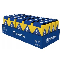 VARTA акумулятор лужна R9 (6LR61) 9V Industrial Pro 20 шт.