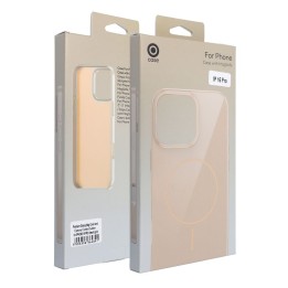 Case for iPhone 16 PLUS Premium Glossy Mag Cover MagSafe compatible and Camera Control button desert gold