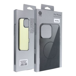 Чохол для iPhone 16 PLUS Premium Glossy Mag Cover сумісний з MagSafe Camera Control button чорний