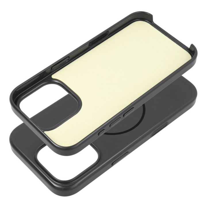Etui na iPhone 16 PLUS Premium Glossy Mag Cover zgodne z MagSafe Camera Control button czarne