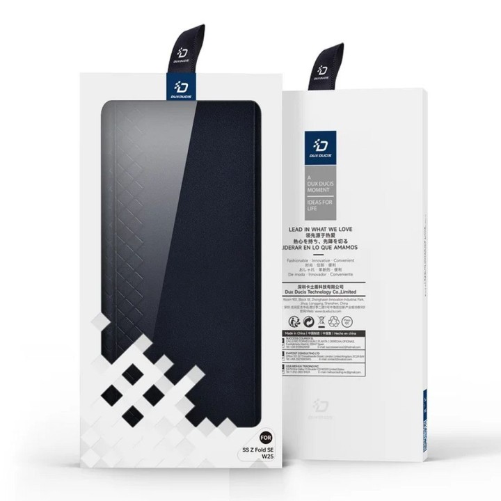 DUX DUCIS case BRIL with a stylus holder for SAMSUNG Z Fold SE/W25 blue