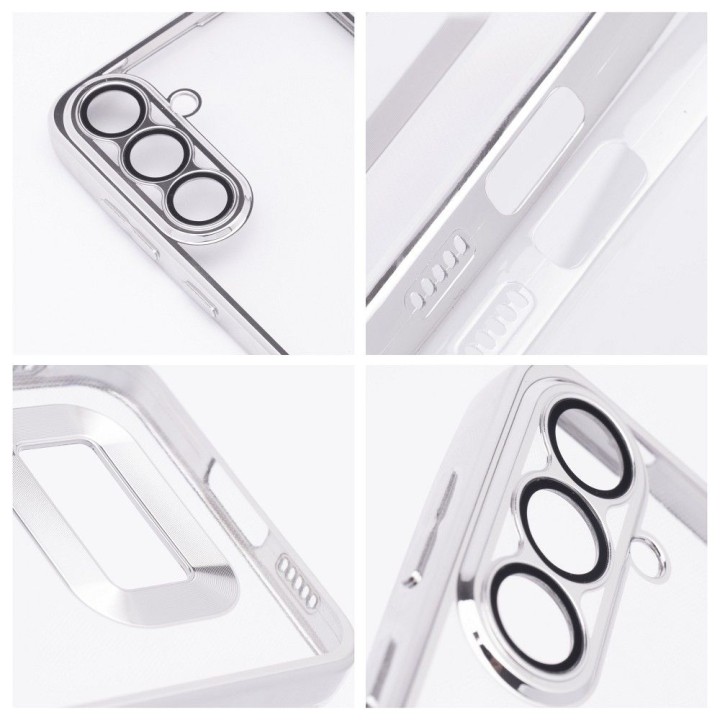Etui na Xiaomi Redmi Note 14 5G Glam srebrne