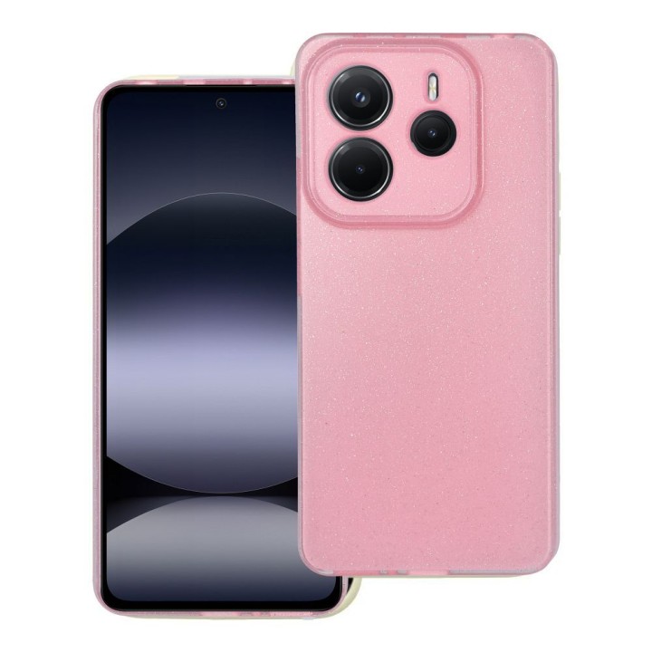 Case for Xiaomi Redmi Note 14 5G Clear Case 2 mm Blink pink