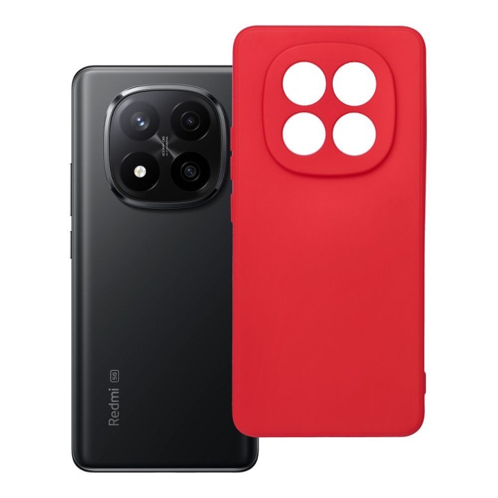 Чохол для Xiaomi Redmi Note 14 PRO PLUS 5G Soft червоний