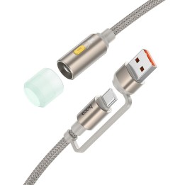 Кабель USB A / USB C для LED light Hoco 0,3 m UA38C золотой