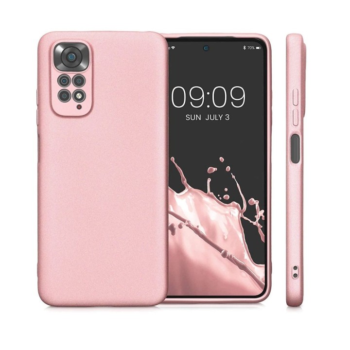 Etui na Xiaomi Redmi Note 14 PRO PLUS 5G Metallic różowe