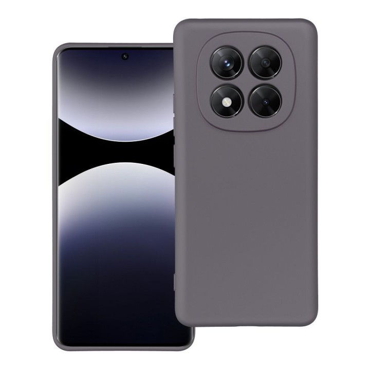 Чехол для Xiaomi Redmi Note 14 PRO PLUS 5G Metallic серый