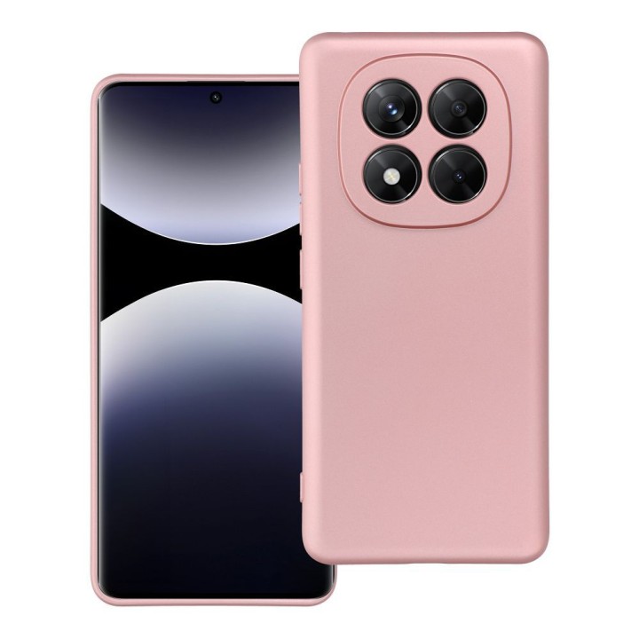 Case for Xiaomi Redmi Note 14 PRO PLUS 5G Metallic pink