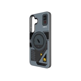 Case for Samsung S25 PLUS Forcell F-Protect Levels Dual Layer 4D technology compatible with MagSafe Military Drop-Test cyber gre