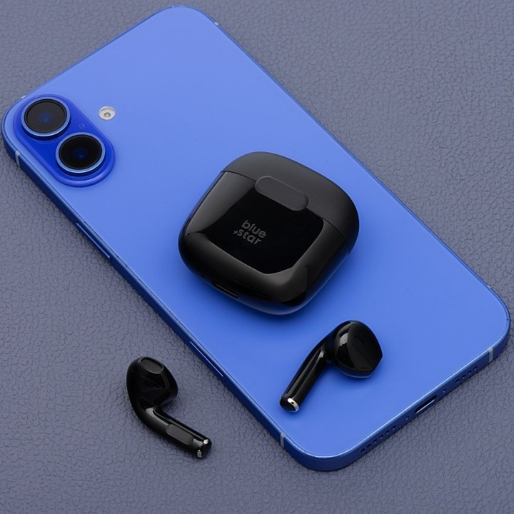Wireless in-ear headphones Blue Star FI7 TWS black