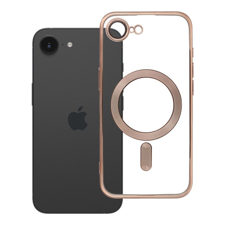 Чохол для iPhone SE 2025 Electro Mag Cover сумісний із MagSafe коричневий