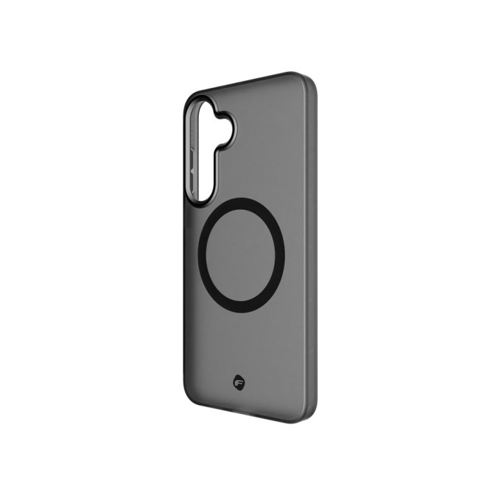 Чехол для Samsung S25 PLUS Forcell F-Protect Levels Dual Layer 4D technology совместимый с MagSafe Military Drop-Test smoky
